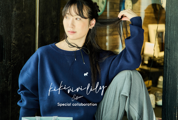 【Soffitto】Soffitto×kiki vivi lily Collaboration